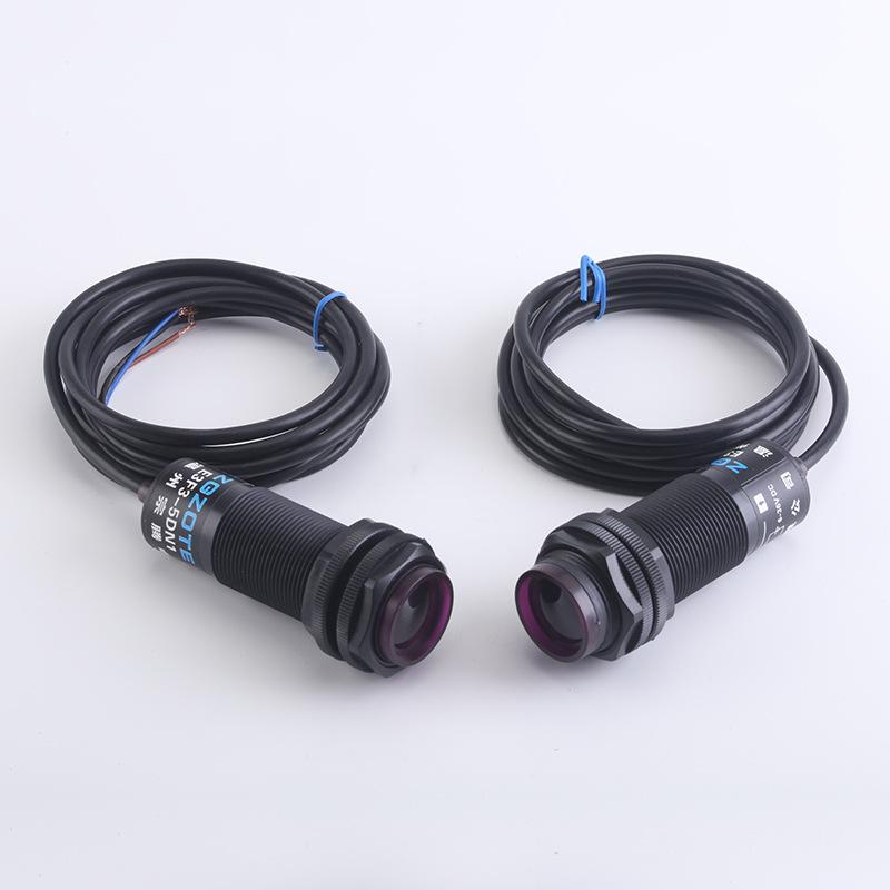 Фотоэлектрический выключатель Zongteng E3F3-5DN1-5L, ИК, NPN, 6-36В, Трехпроводной, Нормально открытый