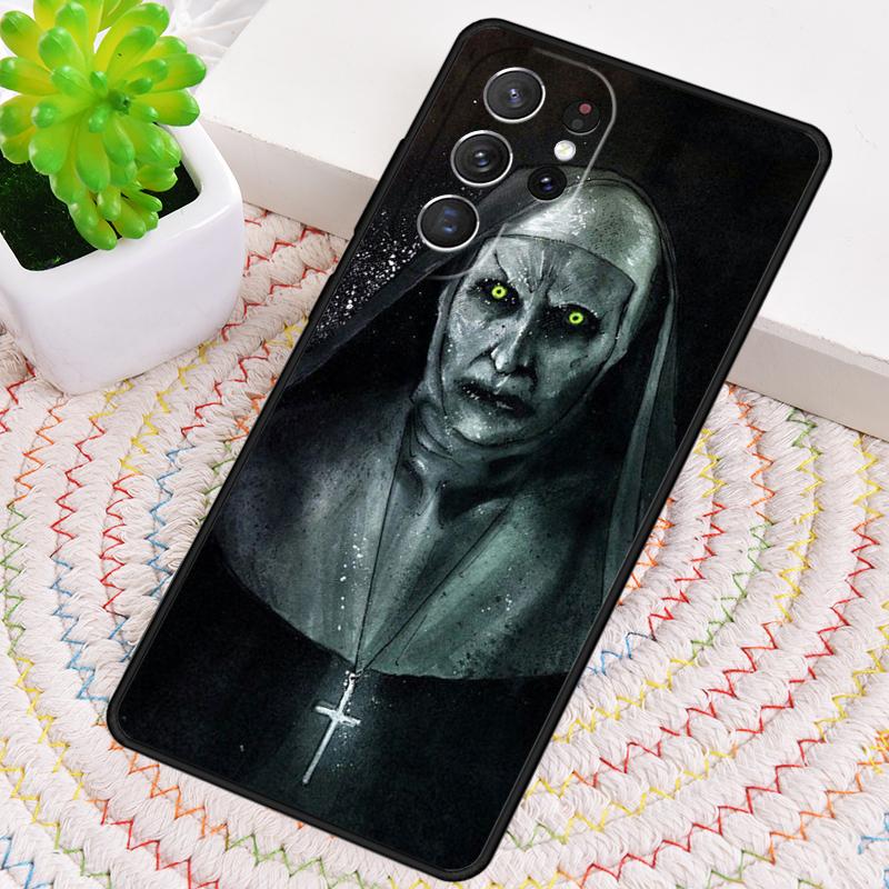 Чехол для телефона TPU Ужасы Монахиня Валак Для Samsung Galaxy note 10 pro S26 S25 S24 S23 S22 Ultra Plus S21 FE S20 Ударопрочный Чехол