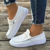 Large Casual Single Shoes for Women In Spring and Autumn, Flat Bottomed Feet, Low Top Loafers, Women's Single Shoes