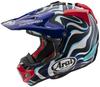 Мотошлем Arai STREAM V-CROSS4 для бездорожья, Синий, 59-60 см