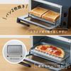 Koizumi Toaster 2 15 Minute 3 Levels of Temperature Tray Easy to Black [Amazon.co.jp Exclusive] Oven, Pieces, Timer, Adjustment, Included, Clean,