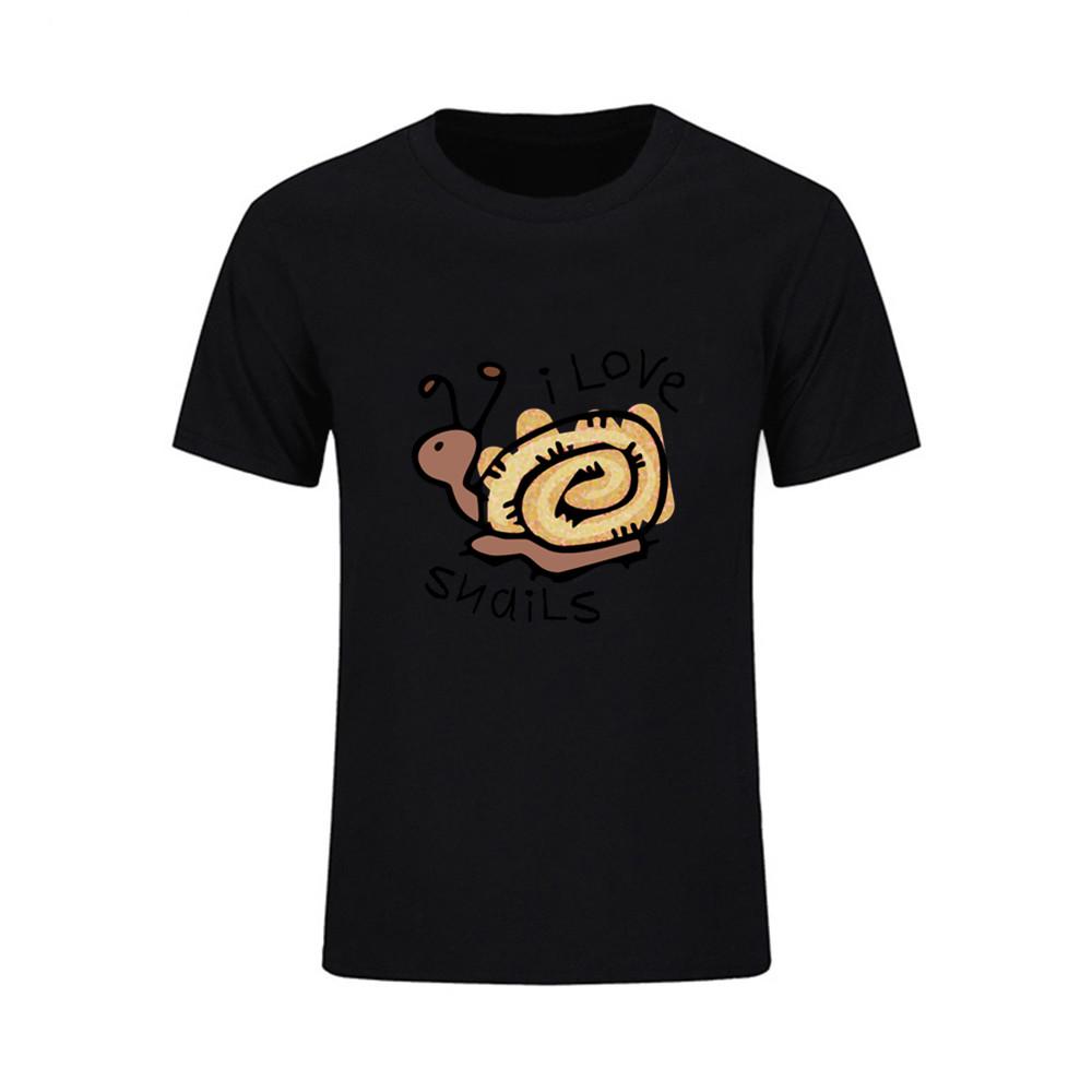 I Love Snails Italy National Treasures Alfa T Shirt Men White Casual Breathable Plus Size Tee