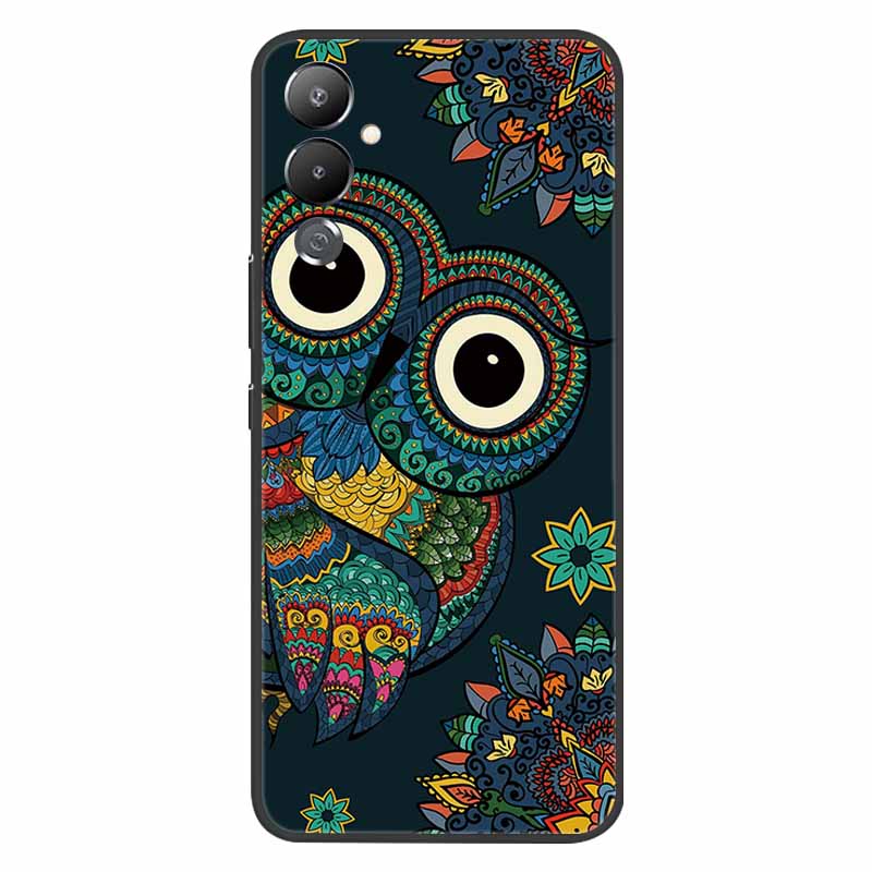 For Tecno Pova 4 Case Pova4 TPU Wolf Cat Marble Silicone Bumper Cover for Tecno Pova 4 Phone Case 6.82 inch 2022 Soft Cover