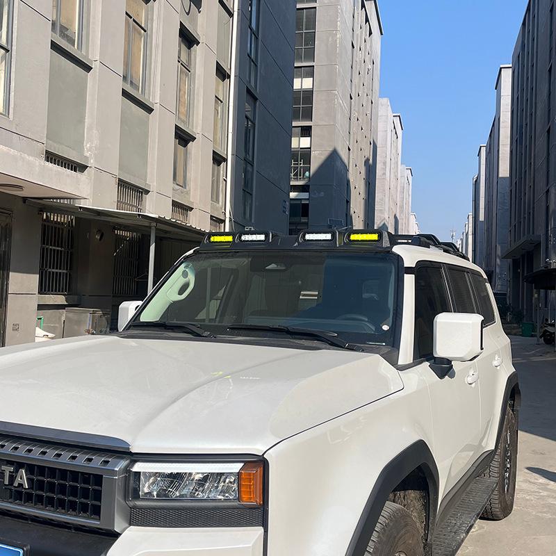 2024 Toyota Prado 25 Серия LC250 Спойлер на крышу Четырехглазый верхний фонарь