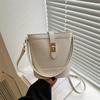 New Bag Women's 2025 Popular Bucket Bag Niche Design Autumn and Winter Retro Casual Korean Version Shoulder Messenger Bag