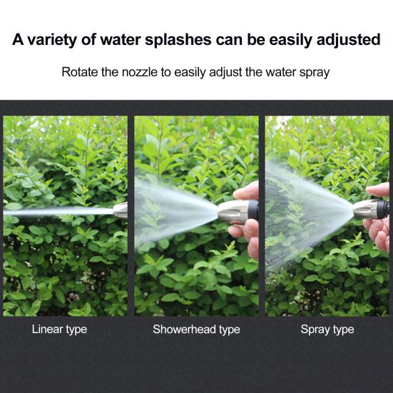 Pressure Washer for Garden Hose High Pressure Water Car Cleaning Tools with 360-Degree Rotating Handle 3 Spray Modes Efficient Cleaning Equipment
