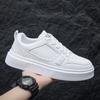 Осень и зима новые мужские повседневные спортивные туфли с низким верхом на шнуровке мужские туфли маленькие белые туфли модные туфли мужские туфли толстые подошвы увеличить