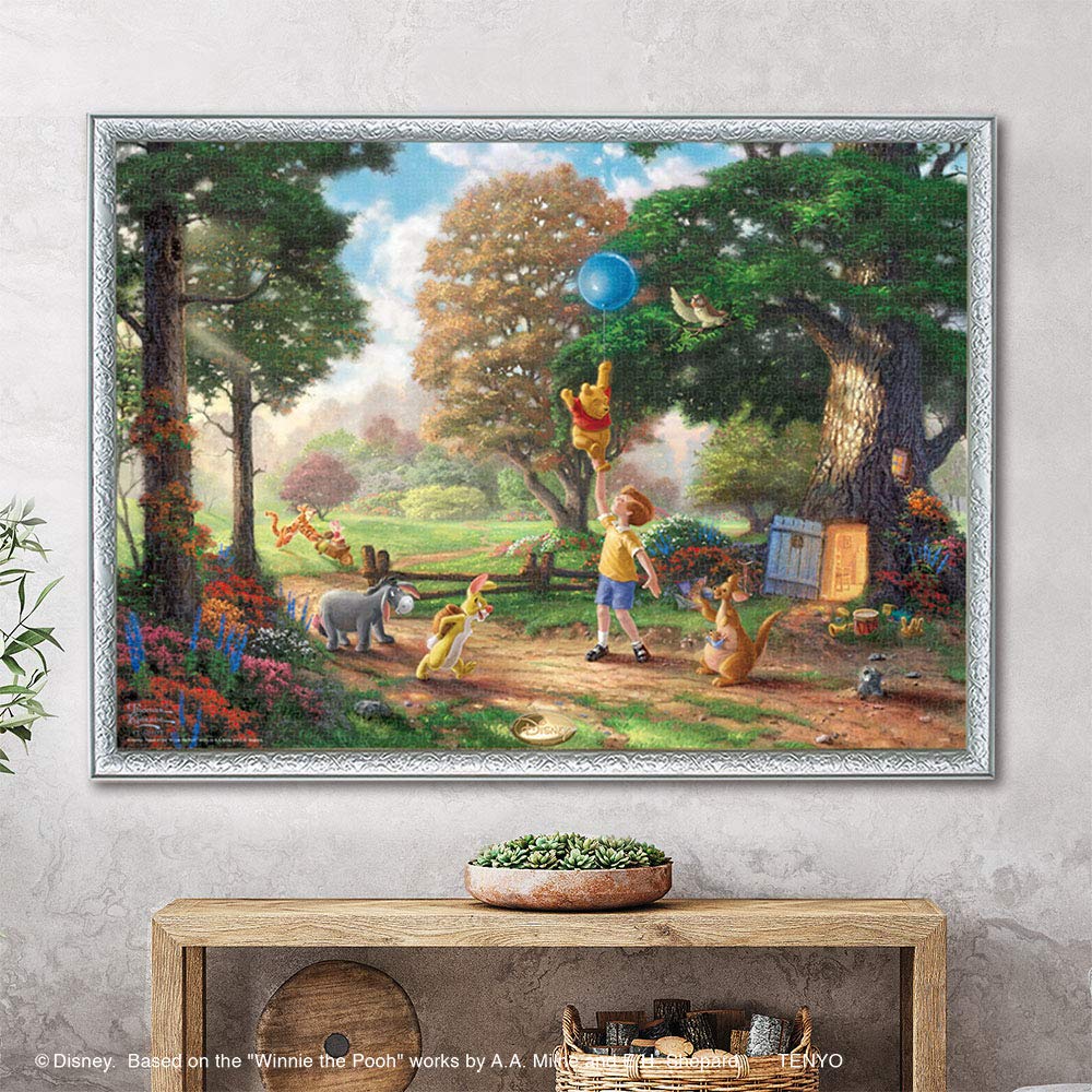 Tenyo в 2000-элементном пазле Disney Winnie the Pooh Winnie The Pooh II поставляется с сервисной картой [Сделано в Японии] (73х102см) Д-2000-629