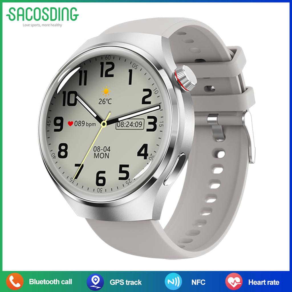 2025 New GPS Smart Watch Men GT4 Pro 360*360 HD Screen Heart Rate IP68 Waterproof Blood Pressure Smartwatch BT Call NFC Watch 4 Pro