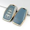 Модный чехол-держатель для ключей из ТПУ с золотой кромкой для Geely Coolray Atlas Boyue NL3 Emgrand X7 EX7 SUV GT GC9 Borui