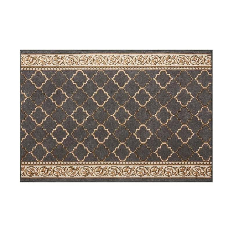 Длинные ковры для прихожей на заказ, европейская лестница, ковер для коридора, свадебный ковер для отеля, коврики, дорожки, цветочный нескользящий пол