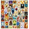 50 Fantasy Tarot Card Stickers TEMU Personality Retro Style Tarot Card Graffiti Stickers