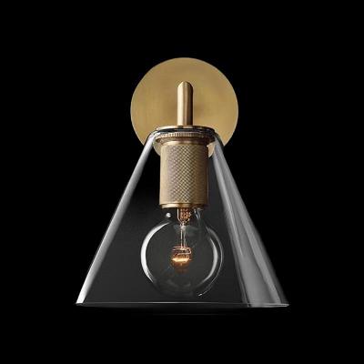 Стильный стеклянный настенный светильник BrightLux