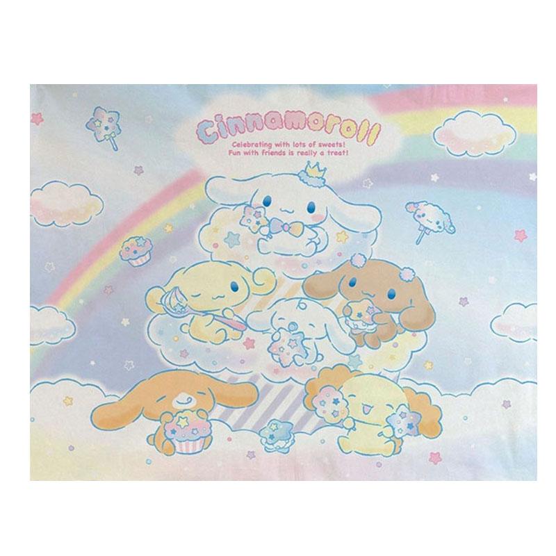 Sanrio Kawaii Kuromi Holley Kitty Decorative Printed Tapestry Cartoon Cute Bedroom Wall Decoration Dormitory Apartment