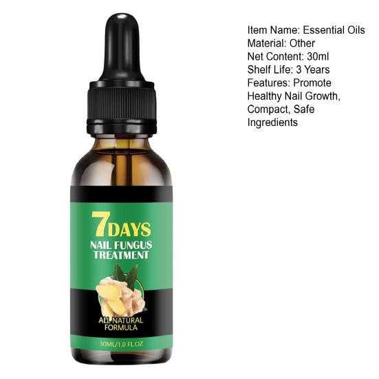 30ml Nail Growth Serum Ginger Nail Treatment Nail Growth Repair Essential Oils