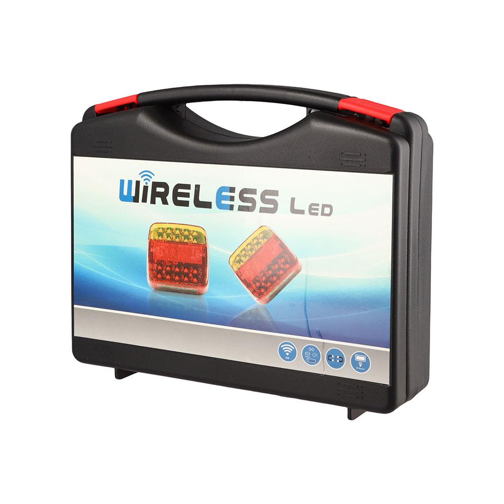 Беспроводные светоотражающие линзы для задних фонарей грузовиков, перезаряжаемые стоп-сигналы, светодиодные задние фонари для прицепов, фонари указателей поворота для кемперов и грузовиков