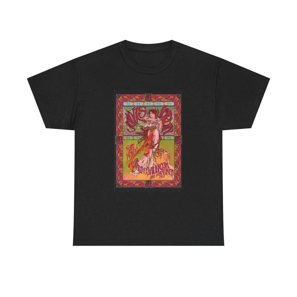 Men's and Women's T-shirts Janis Joplin San Francisco Graphic