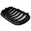1 пара передних решеток для почек, гоночные грили для BMW X3 F25 2010 2011 2012 2013, двойные 2 рейки, двойная линия, решетка бампера