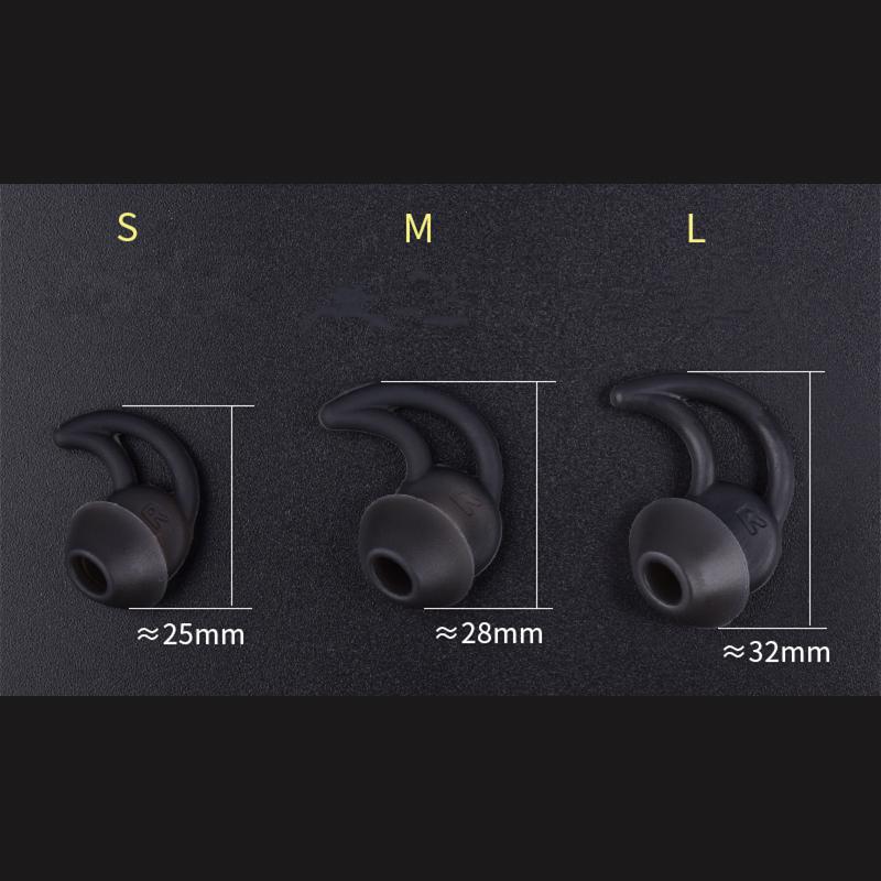 Earphones Silicone Case For BOSE IE2 QC30 Soundsport Covers Earbuds In-Ear Ear Pads Caps Eartips Earplugs Cushion 3pairs