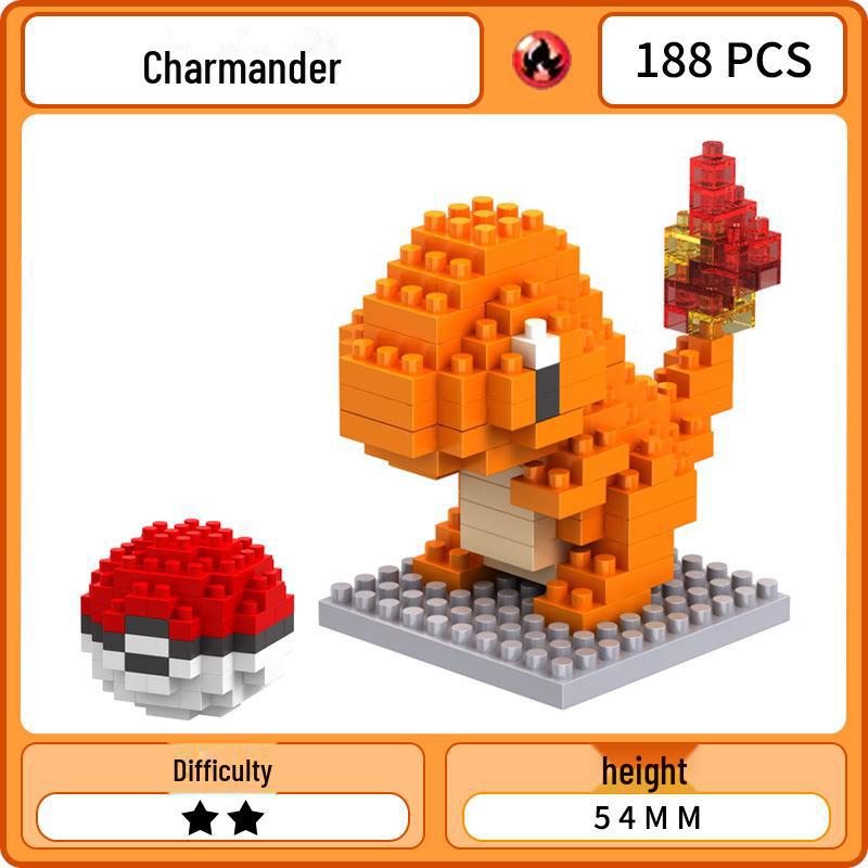 Leboyu Elf Cartoon Micro Diamond Building Blocks - пазл для детей с мелкими частицами, модели 8044 - 8063.