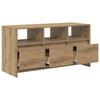 TV Stand 102 x 37.5 x 52.5 cm Artisan Oak Engineered Wood