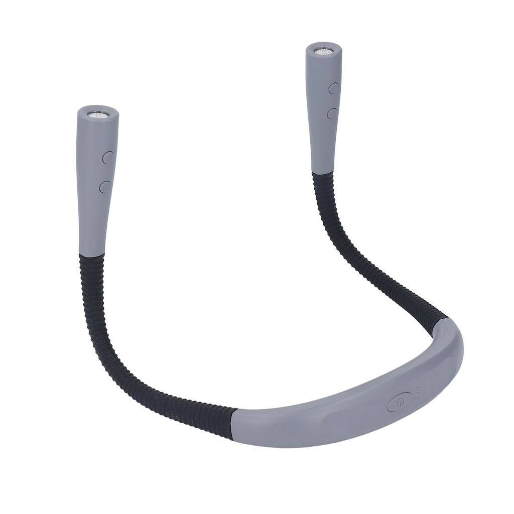 Нашейный светильник с регулируемой яркостью, не раздражающий глаза, перезаряжаемый светильник для чтения для школ, общежитий, плетения, ремонта