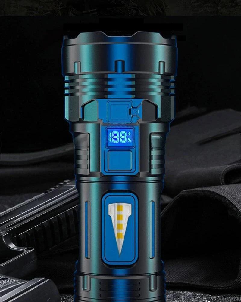 7*LED мощный фонарик легкий многофункциональный портативный фонарь водонепроницаемый боковой фонарь