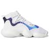 adidas Оригинальные Crazy BYW J Амортизация Высокие Детские Баскетбольные Кроссовки Бело-Синие Подростковые CG6755
