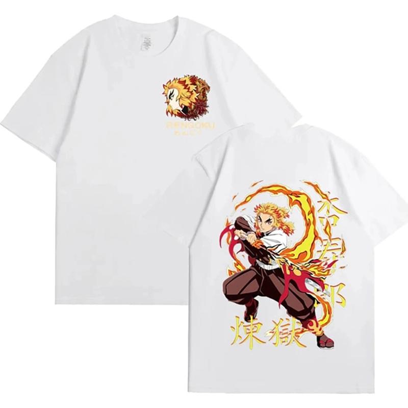 Anime Shirt Summer Fashion Men's T-shirt Funny Shirt Gym Beast Oversized Casual Round Neck Short Sleeve Cotton T-shirt Men's Top