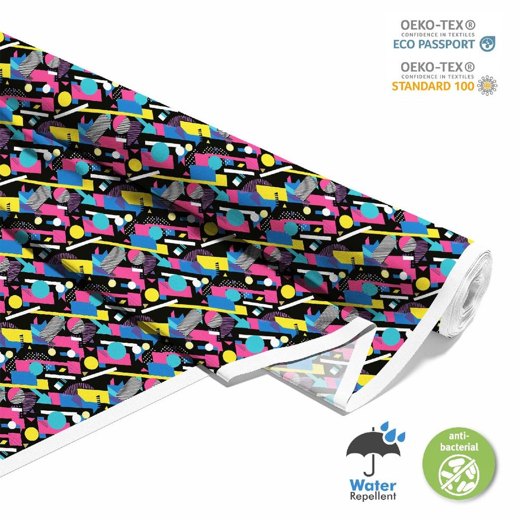 Outdoor Dekostoffe Oxford - Motiv Geometrisch I Dx3494