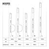 PB4 Rod Case Portable Rod Case Type [Booms Fishing] Reel-in 165cm/185cm