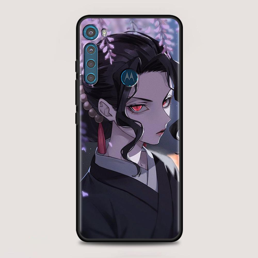 Чехол Demon Slayer Kimetsu No Yaiba для MOTOROLA One Fusion для Moto G10 G9 G8 Plus Play Power One G20 G30 G40 G50 G60 Edge 20
