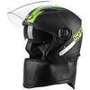 3C Certified All-Season Universal Motorcycle Helmet with Anti-Fog Double Lens and Neck Protection