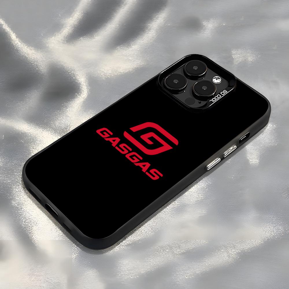 Motorcycle G-GasGas Phone Case For IPhone17 Air 16 15 14 Plus 13 12 11 Pro 7 8 XS Max XR Silver Black Bumper Case
