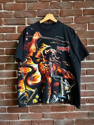 РЕДКИЙ ВИНТАЖНЫЙ MANOWAR 90-е Hell Wheels МЕТАЛЛИЧЕСКАЯ ГРУППА СВЯТОЙ ГРААЛЬ xl черный Унисекс Футболка