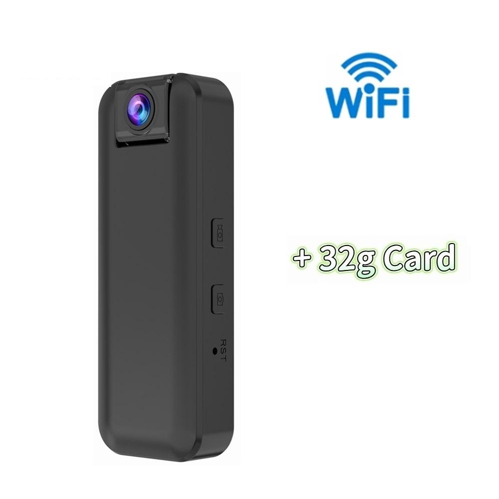 Камера с точкой доступа Wi-Fi, Портативный цифровой видеорегистратор, Ночное видение высокой четкости, Рекордер для правоохранительных органов