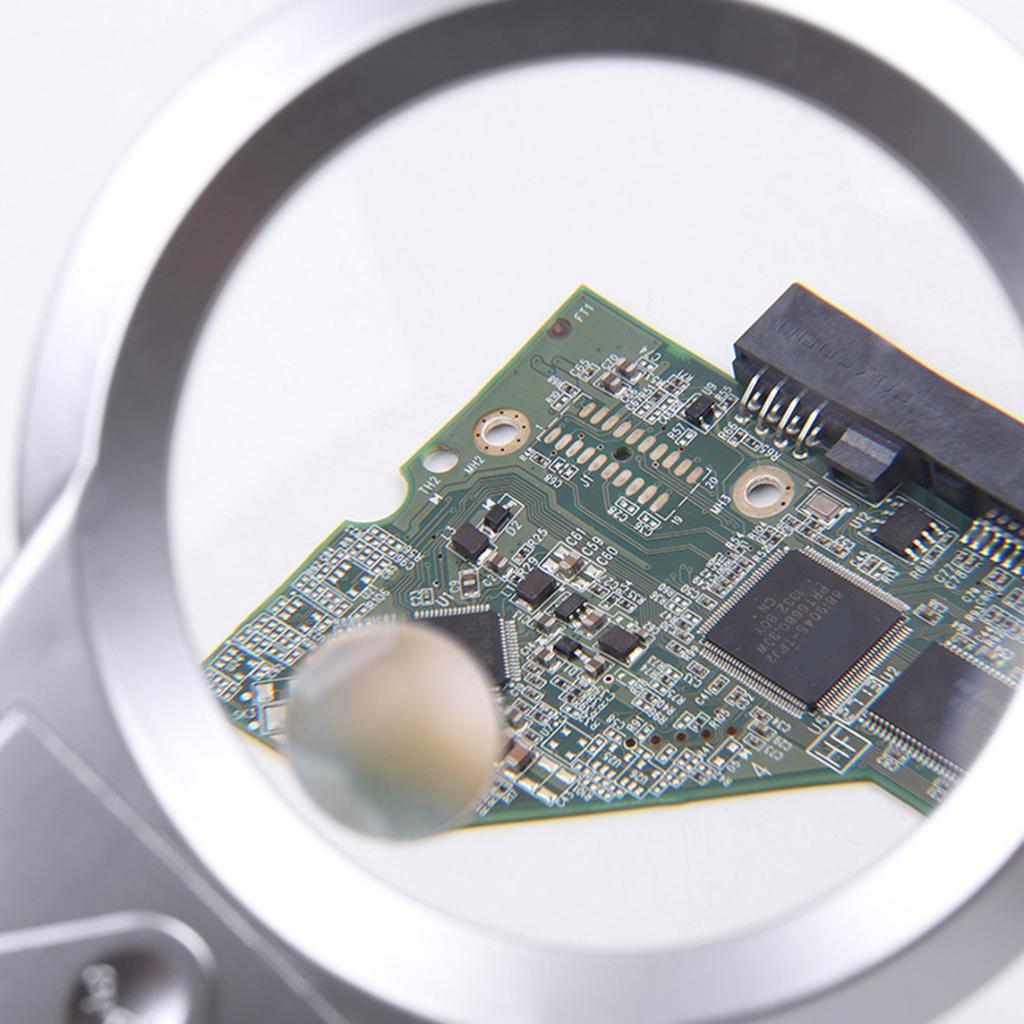 New Clip-on Loupe LED Magnifier Desk Table Magnifying Glass For Reading Repair