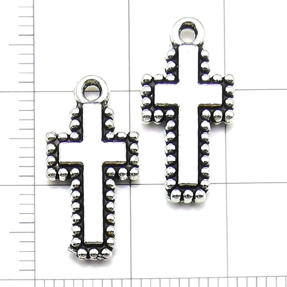 20Pcs DIY Bracelets Jewelry Making Materials Handcrafts Cross Charms Pendants  Jewelry Design