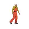 Adidas Letter Logo Embroidered Suspender Ski Pants Men Pants Orange HC7734