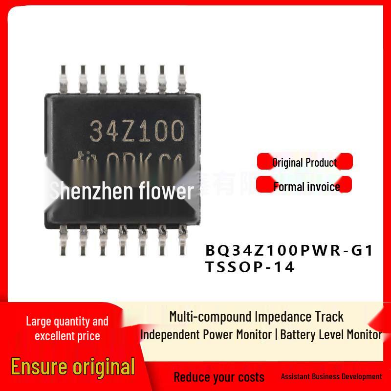 Original BQ34Z100PWR-G1 TSSOP-14 Battery Fuel Gauge Chip Available