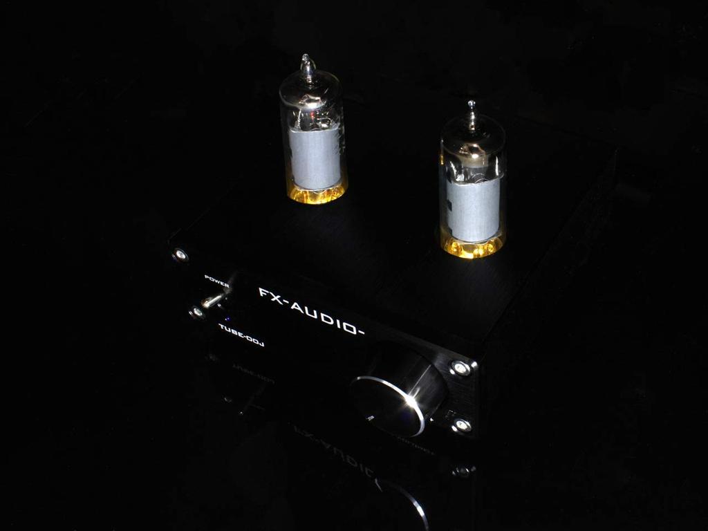 Authentic Vacuum Tube Line Amplifier FX-AUDIO- TUBE-00J (black)