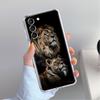 Wolf Dog Cat Bird Lion Tiger Animal Clear Case For Samsung Galaxy S22 S20 FE S21 S10 S9 Plus Note 20 Ultra 10 Lite Phone Shell