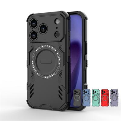 Чехол для iPhone 17 Pro Чехол для iPhone 17 Pro Max 17 Air Противоударный Магнитная адсорбция Беспроводная зарядка Чехол для iPhone 17 Pro