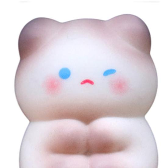 Миниатюрная фигурка кошки из смолы, микро-статуэтка мультяшной кошки, крошечные животные, поделки для DIY, моховый пейзаж, кукольный домик, декор для сада, топпер для торта на день рождения