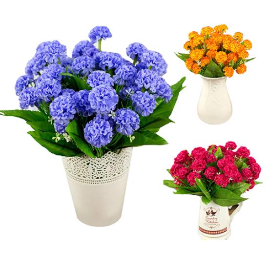 9 головок искусственных гортензий букет вечерние дома свадьба поддельные свадебные шелковые цветы