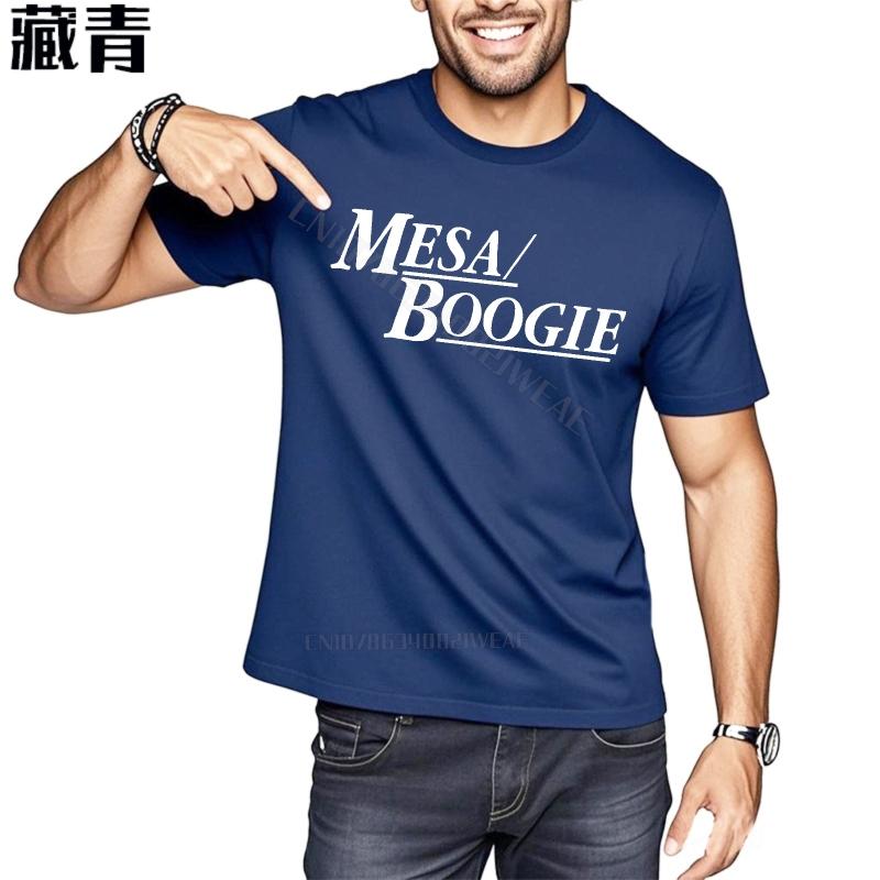 Tshirt Men Short Sleeve Streetwear Tshirts Mesa Boogie Logo Print Oneck New Teeshirts Fashionable Fashion Unisex Tshirt