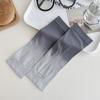 Polyester Ice Silk Arm Sleeves Elastic Sun Protection Arm Cover Gradient Color Sleeve  Driving