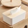 1pc Tissue Box Wooden Home Tissue Wood Holder Napkin Holder Paper Simple Dispenser Office Case Car Tissue Box