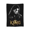 MJ Pop Rock Disco  Velvet Throw Blankets Blankets for Home Outdoor Lightweight Bedspread,
