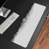 Black And White Gaming Mousepad Gamer Speed Accessories Keyboard Pads Locking Edge Computer Mouse Pad Notebook Office Mouse Mat